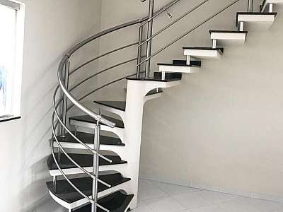 Corrimão de inox para escada Corrimão de inox para escada