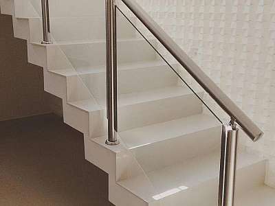 Corrimão de inox para escada Corrimão de inox para escada