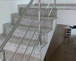 Corrimão de inox para escada Corrimão de inox para escada