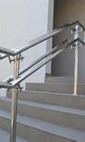 Corrimão de alumínio para escada em guarulhos