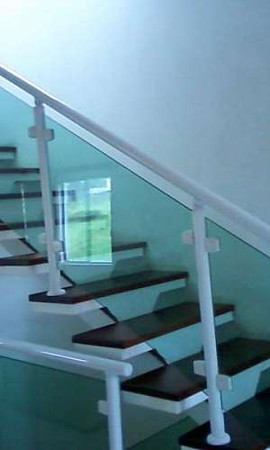 Corrimão de vidro temperado Corrimão de vidro temperado