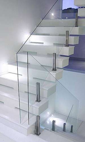 Corrimão de vidro Corrimão de vidro
